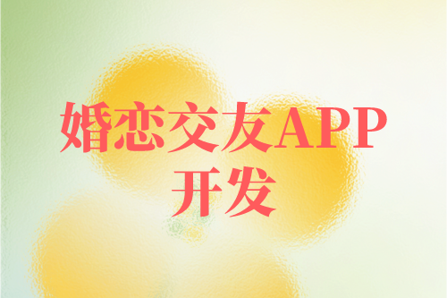 婚恋交友APP开发需要具备的功能