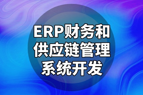 ERP财务和供应链管理系统开发优化企业运营模式(图2)