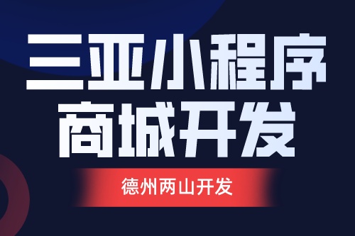 三亚小程序商城开发线上发展市场前景如何